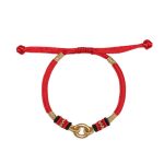 Buddha Stones FengShui Lucky Red String Couple Bracelet Bracelet BS 3