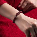 Buddha Stones Handcrafted PiXiu Cinnabar Wealth Luck Braided Bracelet Bracelet BS 22