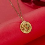 Buddha Stones 925 Sterling Silver Year Of The Dragon Auspicious Clouds Hetian Jade Inlaid Luck Necklace Pendant Necklaces & Pendants BS 3