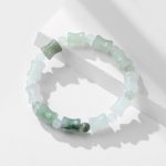 Buddha Stones Jade Coconut Shell Bamboo Pattern Abundance Luck Bracelet Bracelet BS 5