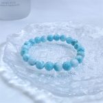 Buddha Stones Natural Larimar Wisdom Confidence Bracelet Bracelet BS 10
