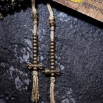 Buddha Stones 108 Mala Beads Gold Sheen Obsidian Tiger Eye Eagle's Eye Stone Wealth Bracelet Mala Bracelet BS 27