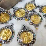Buddha Stones Chinese Zodiac Natal Buddha Thangka Nine Palaces Eight Diagrams Wealth Rotatable Necklace Pendant Necklaces & Pendants BS 15