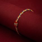 Buddha Stones Handmade Dragon Boat Festival Luck Colorful Rope Child Adult Bracelet Bracelet BS 3