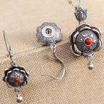 Buddha Stones 925 Sterling Silver Om Mani Padme Hum Lotus Peace Necklace Pendant Earrings Necklaces & Pendants BS 7
