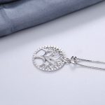 Buddha Stones The Tree of Life 925 Sterling Silver Creation Necklace Pendant Necklaces & Pendants BS 5