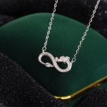 Buddha Stones 999 Sterling Silver Year of the Dragon Endless Knot Success Necklace Pendant Necklaces & Pendants BS 2