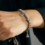 Buddha Stones 925 Sterling Silver Handmade Protection Multiple Strands Bracelet Bracelet BS 9