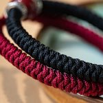 Buddha Stones 925 Sterling Silver Natural Cinnabar Bead Calm Handmade Braided String Bracelet Bracelet BS 15