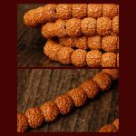 Tibet 108 Mala Beads Rudraksha Bodhi Seed Chinese Zodiac Natal Buddha Wealth Charm Bracelet Mala Bracelet BS 2