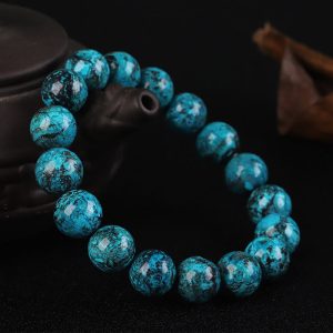 Buddha Stones Natural Phoenix Stone Strength Courage Bracelet Bracelet BS 12mm