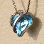 Buddha Stones Love Heart Birthstone Healing Energy Necklace Pendant Necklaces & Pendants BS 43