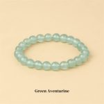 Buddha Stones Natural Stone Quartz Healing Beads Bracelet Bracelet BS 8mm Green Aventurine