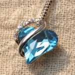 Buddha Stones Love Heart Birthstone Healing Energy Necklace Pendant Necklaces & Pendants BS 42