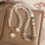 Buddha Stones Double Layer Jade Shell Luck Bracelet Bracelet BS 6