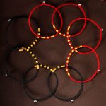 Buddha Stones 999 Gold Beads Luck King Kong Knot Handmade Braided Protection Bracelet Bracelet BS 1