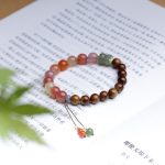 Buddha Stones Kuka Seed Yanyuan Agate Hetian Jade Wealth Protection Bracelet Bracelet BS 4