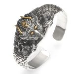 Buddha Stones Tibetan Garuda Bird Wisdom Protection Bracelet Bangle Bracelet Bangle BS 13