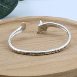 Buddha Stones Cute Fox Engraved Luck Copper Cuff Bracelet Bangle Bracelet Bangle BS 3