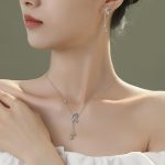 Buddha Stones 925 Sterling Silver Natural Green Aventurine Butterfly Luck Necklace Pendant Earrings Set Bracelet Necklaces & Pendants BS 3