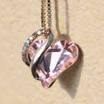 Buddha Stones Love Heart Birthstone Healing Energy Necklace Pendant Necklaces & Pendants BS 36