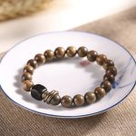 Buddha Stones Tibetan Green Sandalwood Crystal Soothing Peace Bracelet Bracelet BS 7