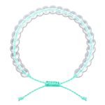 Buddha Stones Handmade Glass Beads Braided String Adjustable Bracelet Bracelet BS Green