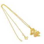 Buddha Stones Gold Dragon Protection Necklace Pendant Necklaces & Pendants BS 9
