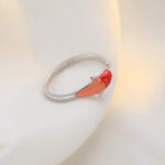 Buddha Stones Koi Fish Copper Balance Luck Adjustable Ring Rings BS 8