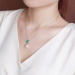 Buddha Stones 925 Sterling Silver Pearl Turquoise Healing Wisdom Necklace Pendant Ring Earrings Necklaces & Pendants BS 4
