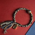 Buddha Stones Zakiram Goddess of Wealth Om Mani Padme Hum Peace Handmade Bracelet Bracelet BS 1
