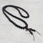 Buddha Stones 108 Mala Beads Bracelet Prayer Meditation Sandalwood Elastic Bracelet BS 10