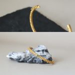 Buddha Stones Cyan Jade Copper Auspicious Clouds Calm Healing Bracelet Bangle Bracelet Bangle BS 8