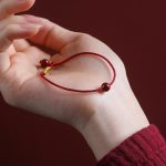 Buddha Stones Natural Cinnabar Red Agate Blessing Red String Bracelet Bracelet BS 6