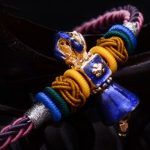 Buddha Stones Tibetan Handmade Dorje Vajra Strength Eight Threads String Bracelet Bracelet BS 2