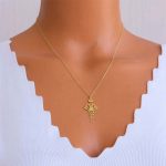 Buddha Stones Lotus Luck Wealth Necklace Pendant Necklaces & Pendants BS 5