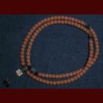 Tibet 108 Mala Beads Rudraksha Bodhi Seed Chinese Zodiac Natal Buddha Wealth Charm Bracelet Mala Bracelet BS 12