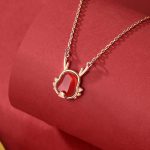 ❗❗❗A Flash Sale- Buddha Stones 925 Sterling Silver Year of the Dragon Natural Red Agate Dragon Attract Fortune Fu Character Strength Bracelet Necklace Pendant Earrings Bracelet Necklaces & Pendants BS Necklace(A flash sale)