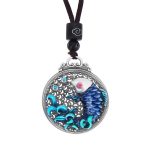 Buddha Stones 999 Sterling Silver Luck Koi Fish Success Prosperity Necklace Pendant Necklaces & Pendants BS 5