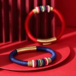 Buddha Stones Tibetan Handmade Colorful King Kong Knot Five Elements Luck Braid String Bracelet Bracelet BS 1