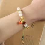 Buddha Stones Natural Bodhi Seed Lotus Pumpkin Bead Peace Harmony Bracelet Bracelet BS 10