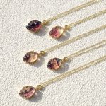 Buddha Stones Natural Colorful Fluorite Nine-Tailed Fox Protection Necklace Pendant Necklaces & Pendants BS 11