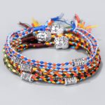 Buddha Stones  Head Serenity String Bracelet Bracelet BS 1