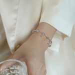 Buddha Stones Moonstone Positive Charming Chain Bracelet Bracelet BS 2
