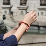 Buddha Stones Handmade 925 Sterling Silver Year of the Dragon Cute Chinese Zodiac Luck Braided Red Bracelet Bracelet BS 6