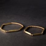 Buddha Stones Tibetan Simple Design Copper Wealth Luck Bracelet Bangle Bracelet Bangle BS 4
