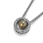 Buddha Stones Mobius Lucky Bead Copper Wealth Necklace Pendant Necklaces & Pendants BS 3