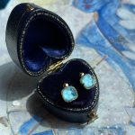 Buddha Stones 925 Sterling Silver Plated Gold Turquoise Protection Ring Earrings Necklace Pendant Set Bracelet Necklaces & Pendants BS 22
