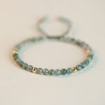 Buddha Stones Moss Agate Lucky Balance Bracelet Bracelet BS 6