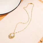 Buddha Stones Natural Jade Koi Fish Lotus Luck Necklace Pendant Necklaces & Pendants BS 6